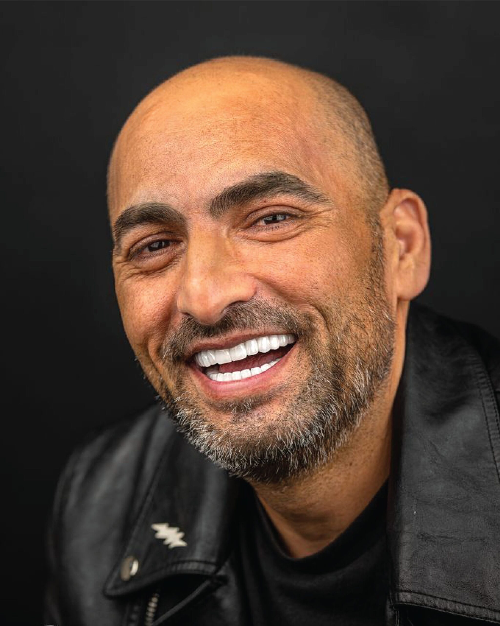 The Honest Crown male patient smiling